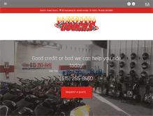 Tablet Screenshot of motorcycledealerhendersonvilletn.com